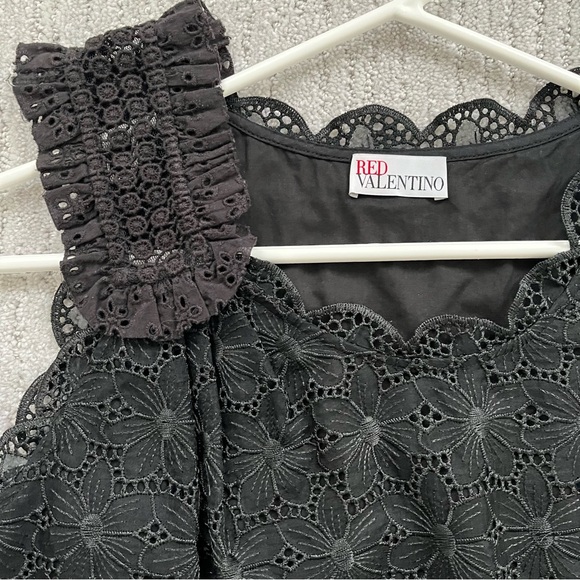 RED Valentino Black Top - Picture 2 of 3